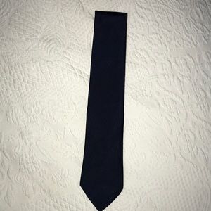 Christian Dior navy blue neck tie
